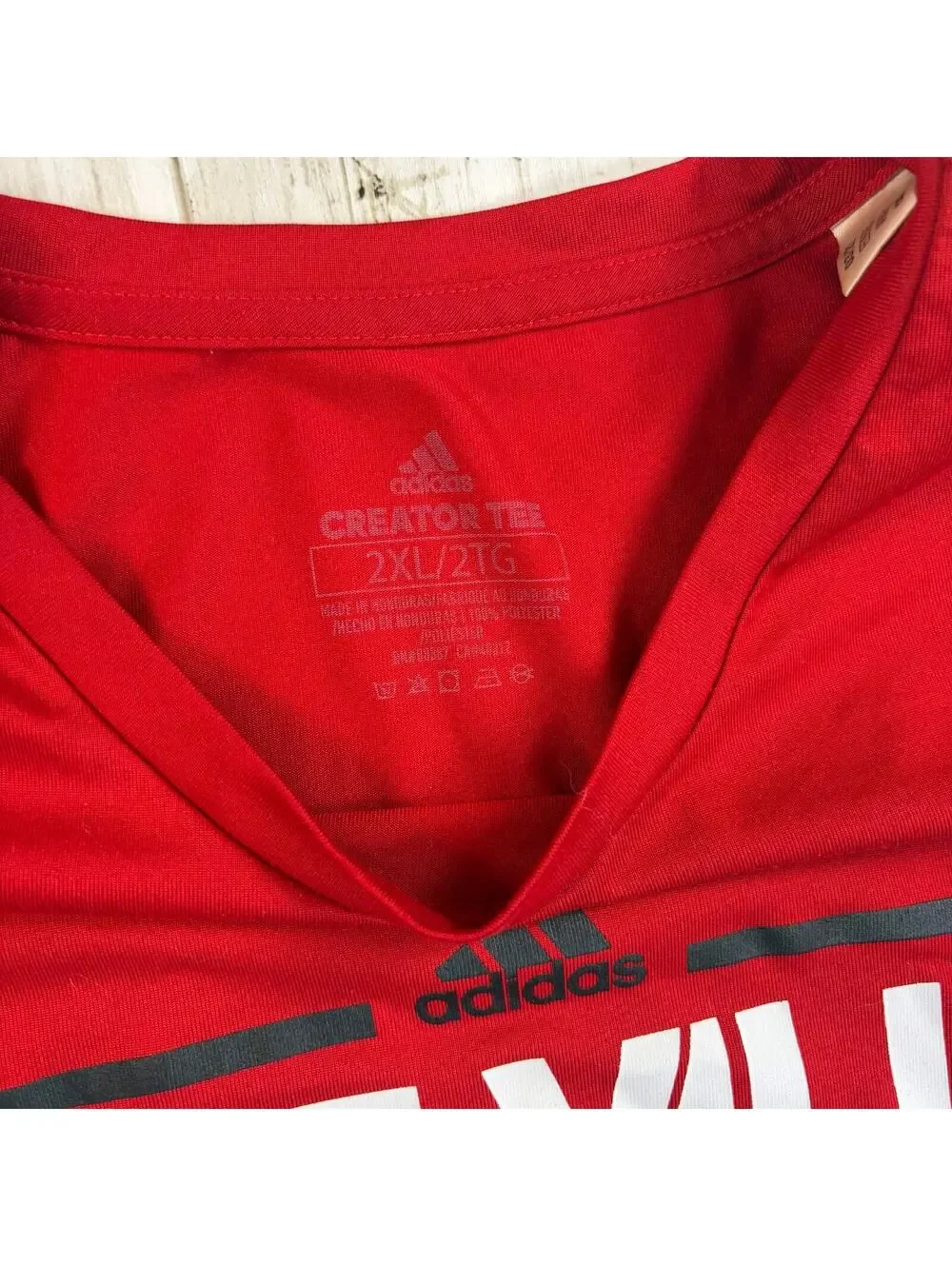 Adidas The Ville Red Louisville Cardinals T-Shirt Womens 2XL